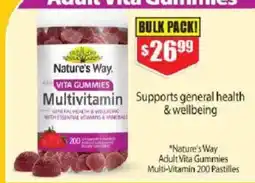 Chemist Warehouse Nature's Way Adult Vita Gummies Multivitamin offer