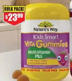 Chemist Warehouse Nature's Way Kids Smart Vita Gummies Multi-Vitamin Plus offer