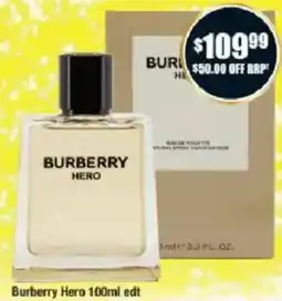 Chemist Warehouse Burberry Hero offer