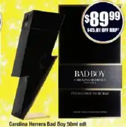 Chemist Warehouse Carolina Herrera Bad Boy offer