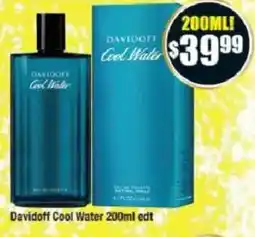Chemist Warehouse Davidoff Cool Water 200ml edt offer
