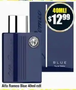 Chemist Warehouse Alfa Romeo Blue 40ml edt offer