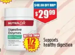 Chemist Warehouse Nutra-Life Digestive Enzymes offer