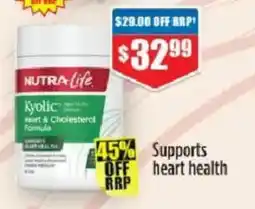 Chemist Warehouse Nutra Life Kyolic Heart & Cholesterol Formula offer