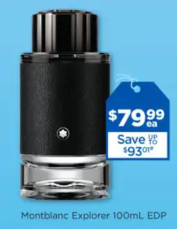 Good Price Pharmacy Montblanc Explorer 100mL EDP offer