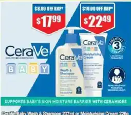 Chemist Warehouse CeraVe Baby Wash & Shampoo offer