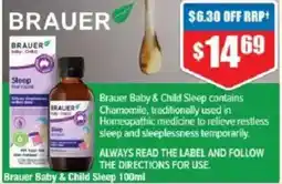 Chemist Warehouse Brauer Baby & Child Sleep offer