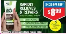 Chemist Warehouse Plunkett's NS Intensive Hand Repair offer