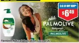 Chemist Warehouse Palmolive Naturals Body Wash Coconut offer