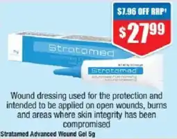 Chemist Warehouse Stratamed Advanced Wound Gel offer