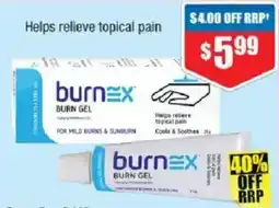 Chemist Warehouse burnex burn gel offer