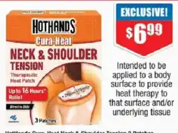 Chemist Warehouse Hothands Cura-Heat Neck & Shoulder Tension Therapeutic Heat Patch offer