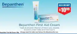 Chemist Warehouse Bepanthen First Aid Cream offer