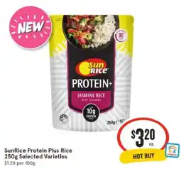 IGA SunRice Protein Plus Rice offer