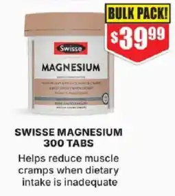 Chemist Warehouse Swisse Magnesium offer