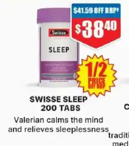 Chemist Warehouse Swisse Sleep 200 Tabs offer
