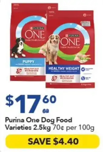 Purina One Dog Food Varieties