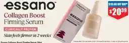Chemist Warehouse essano Collagen Boost Firming Serum offer
