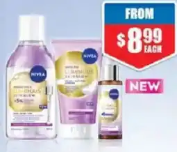 Chemist Warehouse Nivea Luminous Skin Glow offer