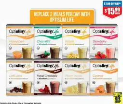 Chemist Warehouse Optislim Life Shake offer