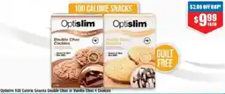 Chemist Warehouse Optislim 100 Calorie Snacks offer