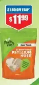Chemist Warehouse Healthy Worry Psyllium Husk offer