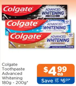 Good Price Pharmacy Colgate Toothpaste Advanced Whitening offer