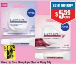 Chemist Warehouse Nivea Lip Care Glowy Lips offer