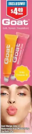 Chemist Warehouse Goat Moisturising Lip Balm offer