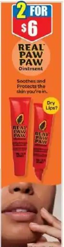 Chemist Warehouse Real Paw Paw Ointment offer