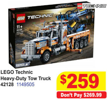 Mr Toys Lego Technic Heavy-Duty Tow Truck 42128 offer