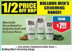 Chemist Warehouse Bulldog Men's Grooming Range offer