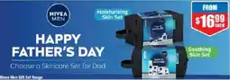 Chemist Warehouse Nivea Men Moisturising Skin Set offer