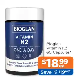 Good Price Pharmacy Bioglan Vitamin K2 offer