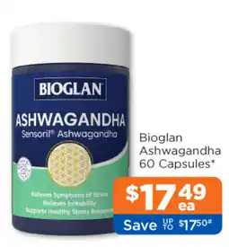 Good Price Pharmacy Bioglan Ashwagandha offer