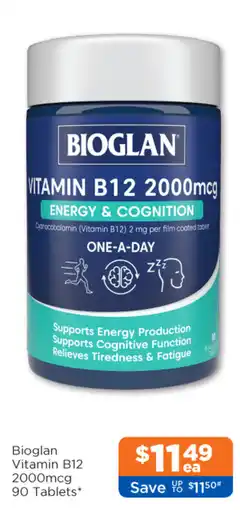 Good Price Pharmacy Bioglan Vitamin B12 2000mcg offer