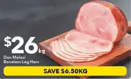 Ritchies Don Melosi Boneless Leg Ham offer