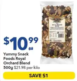 Ritchies Yummy Snack Foods Royal Orchard Blend offer