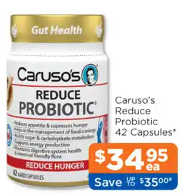 Good Price Pharmacy Caruso's Reduce Probiotic offer