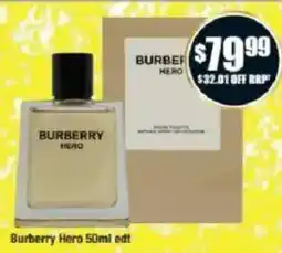 Chemist Warehouse Burberry Hero offer