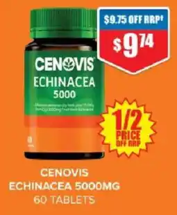 Chemist Warehouse Cenovis Echinacea 5000mg offer