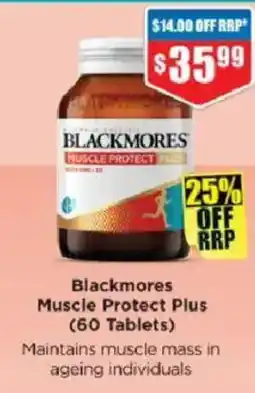 Chemist Warehouse Blackmores Muscle Protect Plus offer