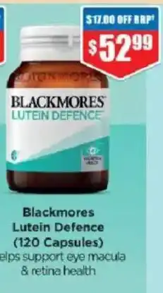 Chemist Warehouse Blackmores Lutein Defence offer