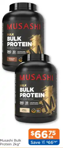 Good Price Pharmacy Musashi Bulk Protein offer