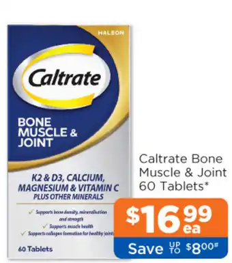 Caltrate Bone Muscle & Joint