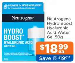 Good Price Pharmacy Neutrogena Hydro Boost Hyaluronic Acid Water Gel offer