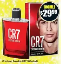 Chemist Warehouse Cristiano Ronaldo CR7 100ml edt offer