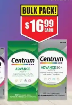 Chemist Warehouse Centrum Advance Adults offer