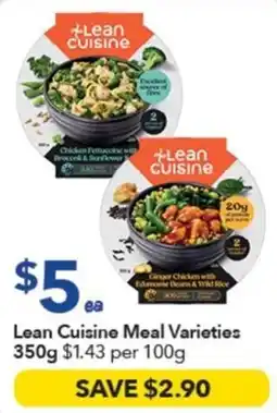 Ritchies Lean Cuisine Meal Varieties offer