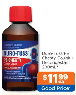 Good Price Pharmacy Duro-Tuss PE Chesty Cough + Decongestant offer